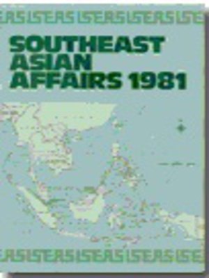 cover image of Southeast Asian Affairs 1981
